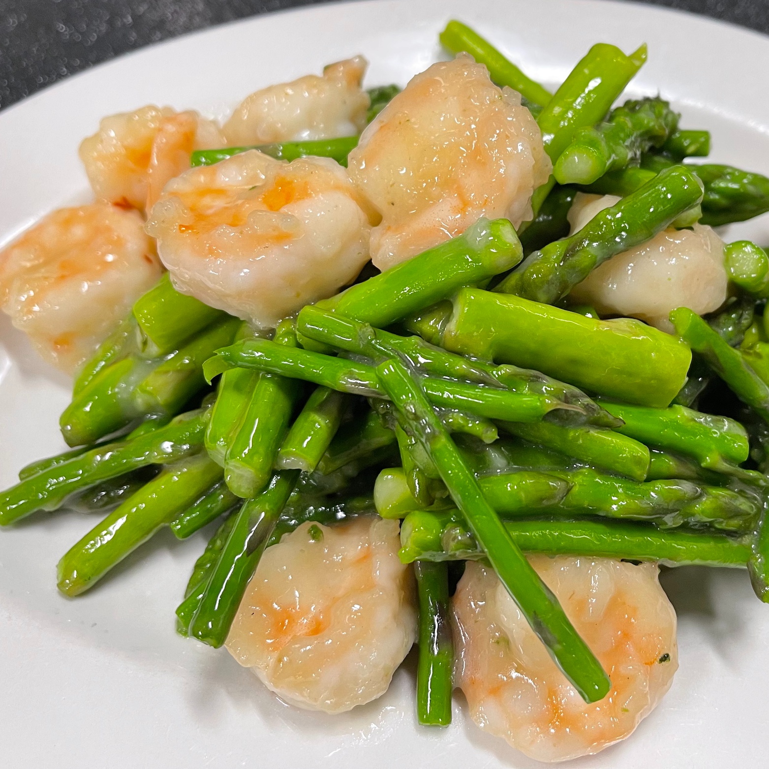 Asparagus with Shrimp