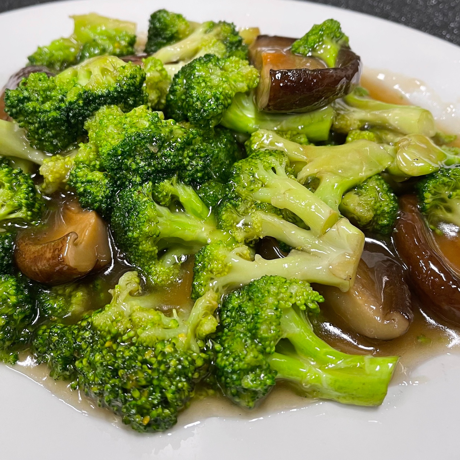 Broccoli with Mushrooms