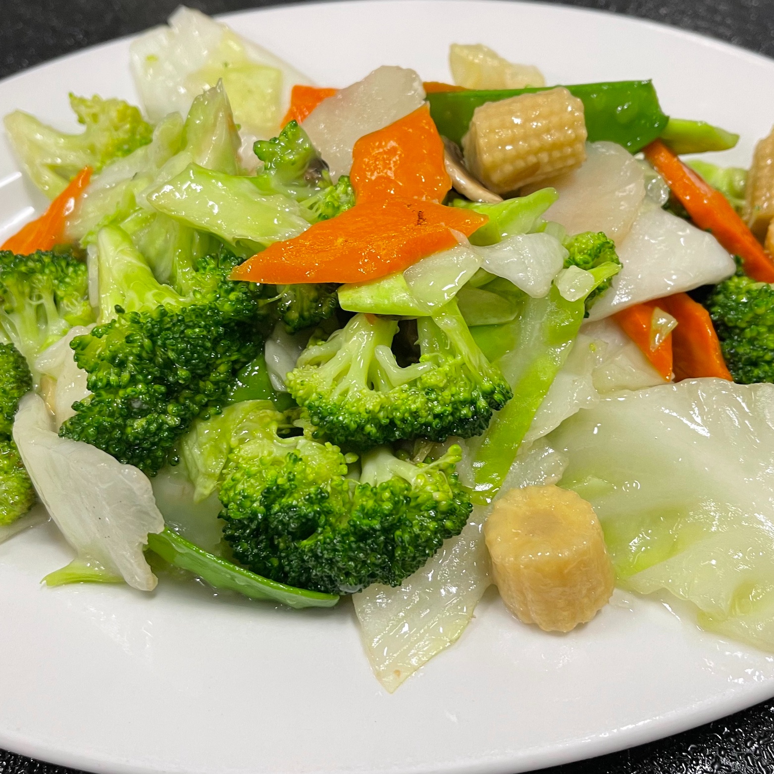 Steamed Mixed Vegetables